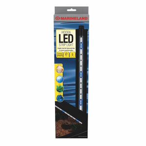 Marineland Hidden LED Strip Light 17" Submersible Aquarium Fish Tank Light